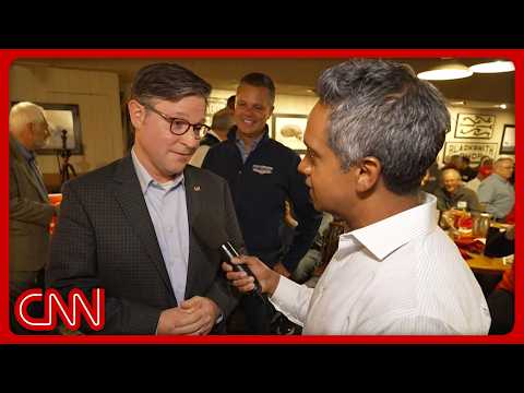 CNN asks Mike Johnson if Trump is a midterm liability; hear his response