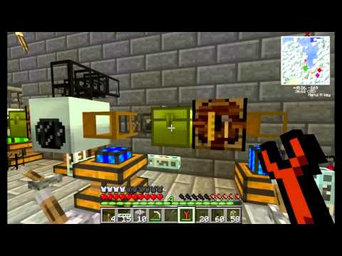 Feed The Beast episode 16. Automated diamond processing system.