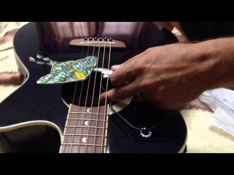 Reattaching input jack for acoustic guitar