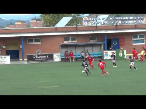 Astur CF "C" 3-4 CD Vallobin resumen V Torneo San Mateo 2014