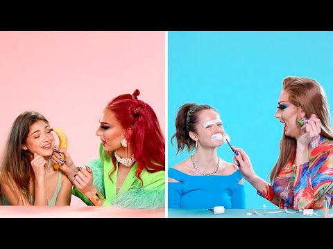 La Grande Dame Reacts & Tests: Hilarious Beauty Makeup Hacks