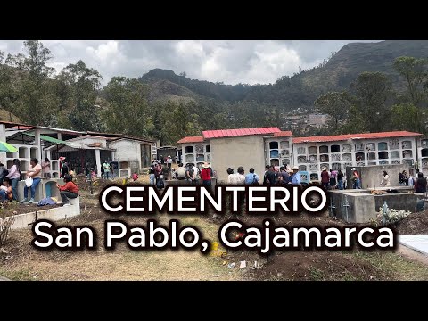 Cementerio General de la Provincia de San Pablo, Cajamarca por el Día de los Santos Difuntos