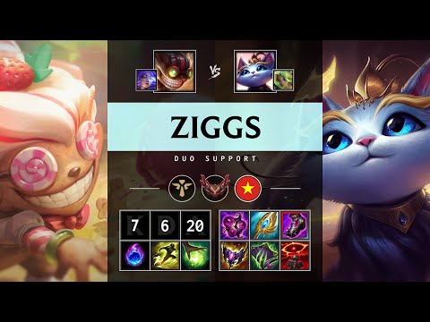 Ziggs Support vs Yuumi - VN Grandmaster Patch 25.16