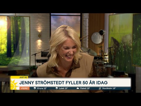 Jenny Strömstedt fyller 50 år – Här är några höjdpunkter ur arkivet | Nyhetsmorgon | TV4 & TV4 Play
