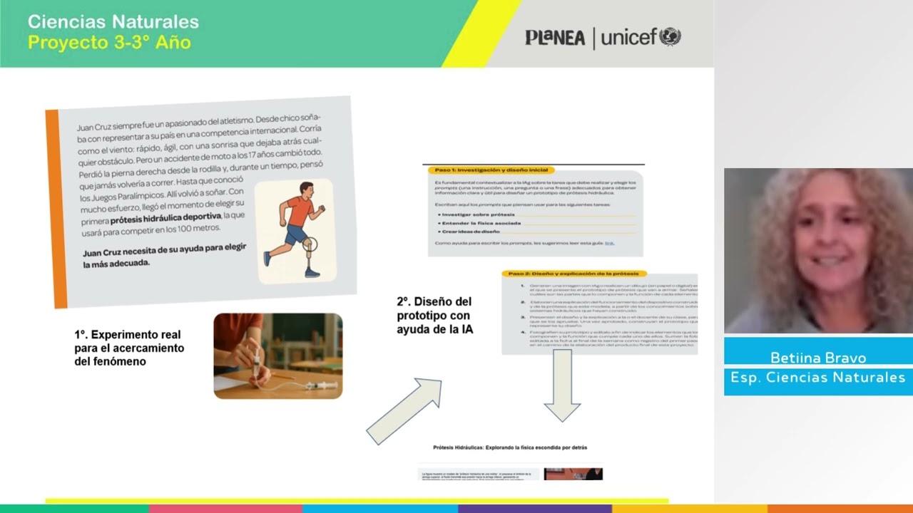 Proyecto 3 Cs Naturales 3° año PLaNEA: ¿Cómo usar ciencia y tecnología para diseñar un 🌎 +inclusivo?