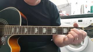 Bedshaped by Keane guitar lesson.