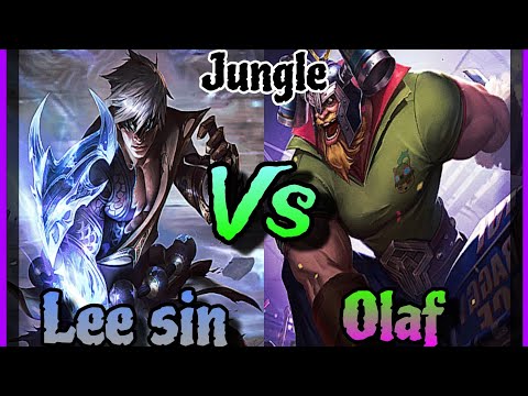 Wild Rift Best Olaf vs Lee sin | PENNTAKILL | Jungla Gameplay S16