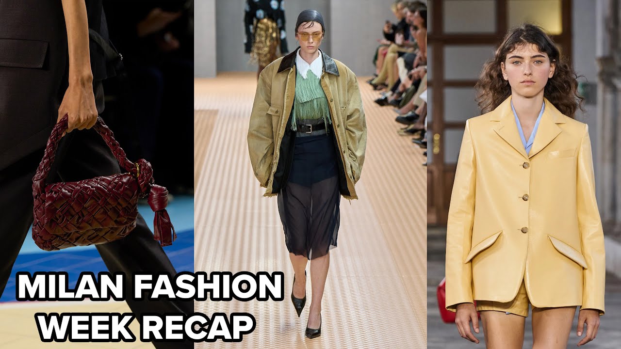 Milan Fashion Week Spring Summer 2024 Recap (Bottega Veneta, Prada & Bally)