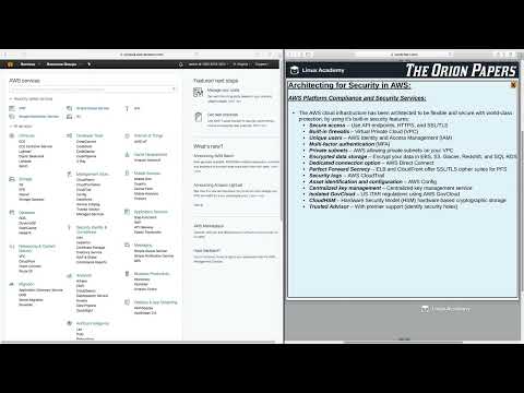 1 Introduction to the Orion Papers AWS TUTORIAL FOR BEGINNER CERTIFIED SOLUTIONS ARCHITECTASSOCIATE