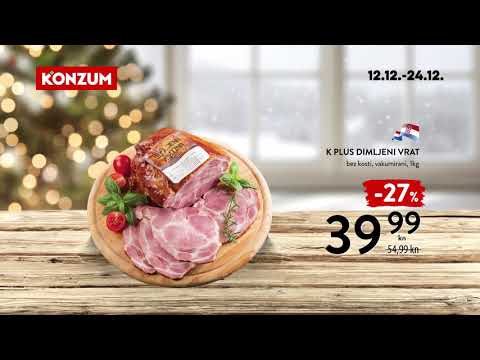 Konzum božićna ponuda 12.12.-18.12.