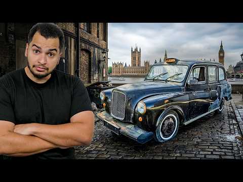 Rebuilding An Abandoned London Cab Left Rotting For Years
