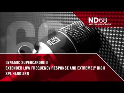 ND68 Dynamic Supercardioid Bass Drum Microphone