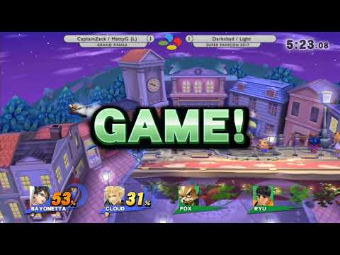 Super Famicon 2017 - Smash 4 Grand Finals - Darkshad+Light vs CaptainZack+MattyG