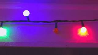 Flickering LED Christmas Lights