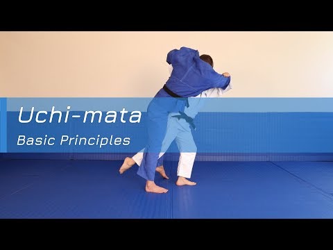 Uchi-mata - Basic principles — judo technique demonstration