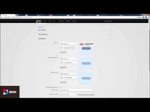 Changing Logo and Page Titles In Evoq Content