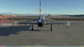 DCS World - Hawk Visual look and a quick start up procedure