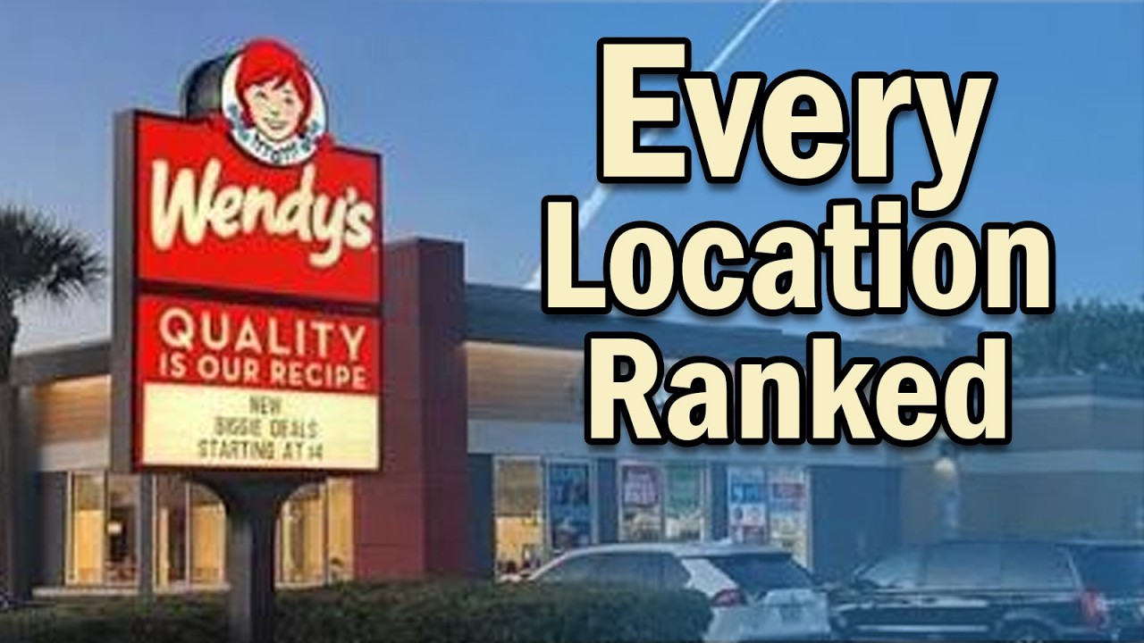 Ranking Every Wendy's Location