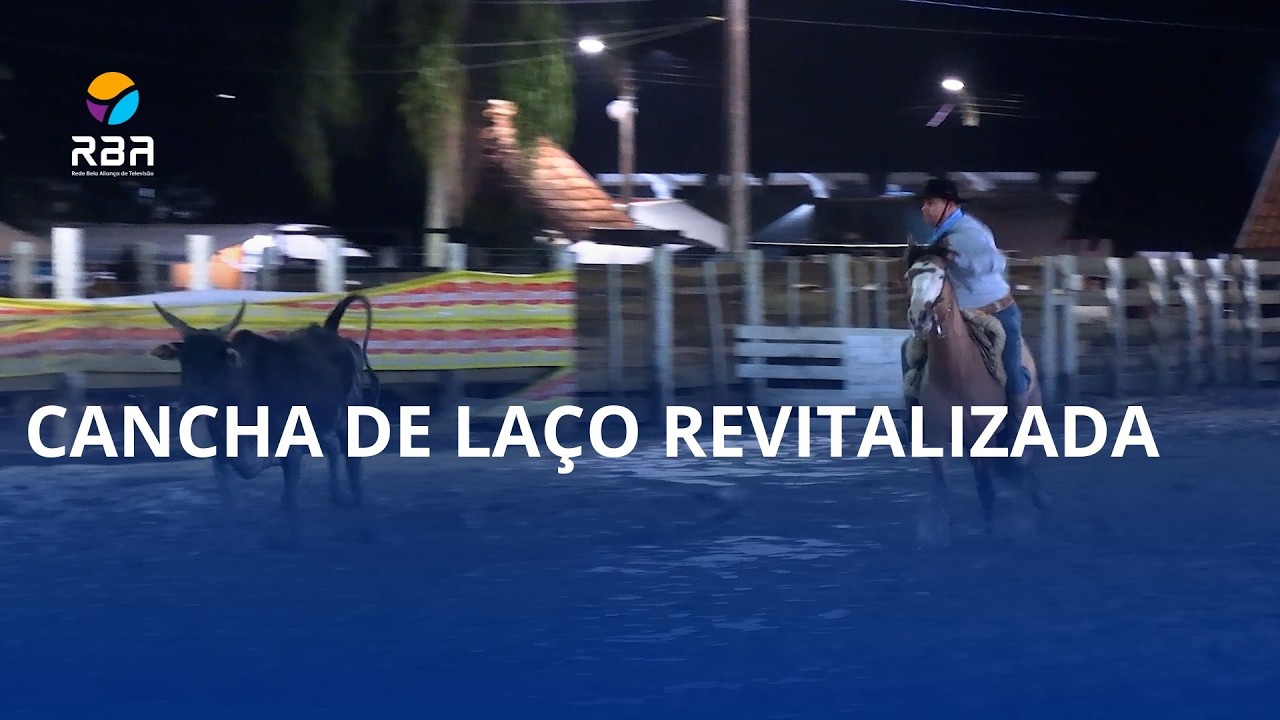 Trombudo Central inaugura revitalização de cancha de laço