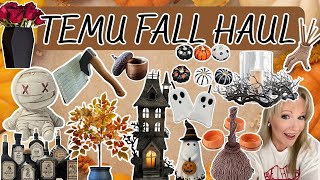 NEW TEMU FALL HAUL ! HALLOWEEN & FALL ITEMS!