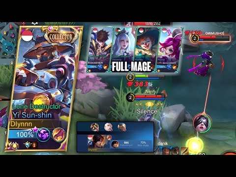 FIRST PICK YSS MALAH KENA TROLL 4 MAGE!! MEMPERTARUHKAN WR + MMR GUA MODE SERIUS!! | TOP GLOBAL YSS