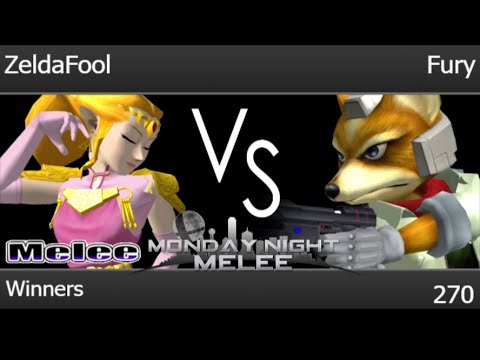 MNM 270 - ZeldaFool (Zelda) vs Fury (Fox, C Falcon) Winners - Melee