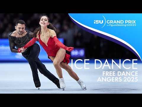 Ice Dance Free Dance | Grand Prix De France 2025 | #GPFigure