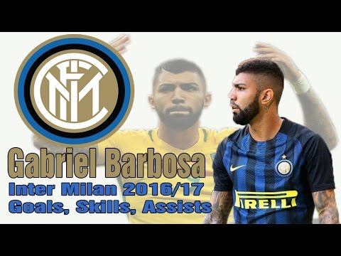 Gabriel Barbosa Inter Milan 2016/17 -- Goals, Skills, Assists | HD