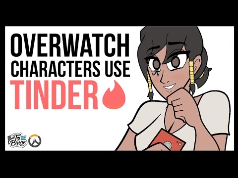 OVERWATCH CHARACTERS USE TINDER - ANIMATED