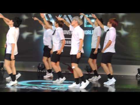 300515 Bullet Proof Cover BTS (Bozz Focus) - Intro + I NEED U @G-WAVE Cover Dance Contest 2015