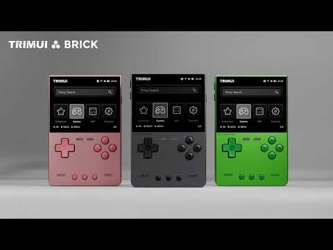 Trimui Brick Hammer: Metal Shell Gaming Handheld - CNC Precision Machining