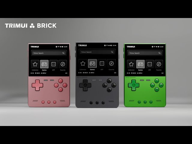 Trimui Brick Hammer Portable Gaming Console