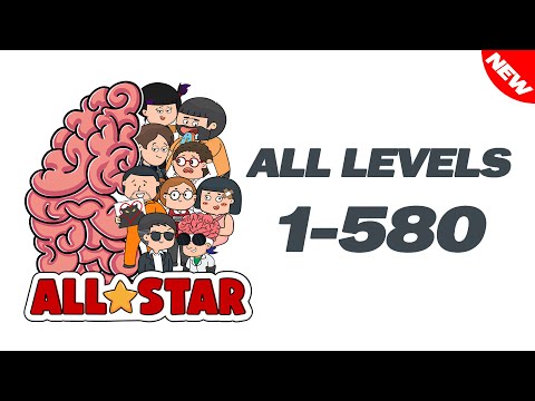 Brain Test All-Star: SOLUTIONS FOR ALL LEVELS (1-580) | #braintest