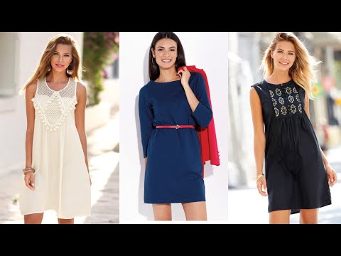 VESTIDOS sencillos DE PRIMAVERA VERANO 2020/ TENDENCIAS de moda mujer / Fashion Love