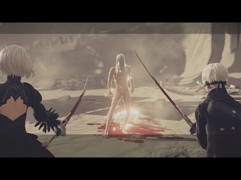 Nier: Automata  ニーア オートマタ - Walkthrough Part 2  [PS4 Pro] (60fps)