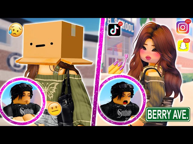 Girl Will Not SHOW Her FACE Inside School, What Happens Next Is Shocking... | Berry Avenue Story SDDEFAULT Thumbnail