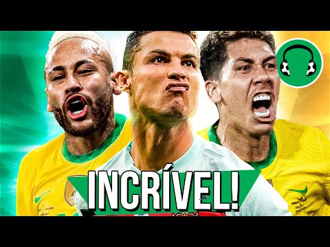 ♫ LOUCURA! BRASIL VIRA NO FIM e CR7 SALVA PORTUGAL!! | Paródia Quero Ver É Me Esquecer