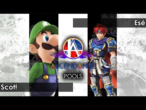 Smash 4: Sizzle | Scot! (Luigi) V Esé (Roy) - Ascendance 42 Tournament SSB4