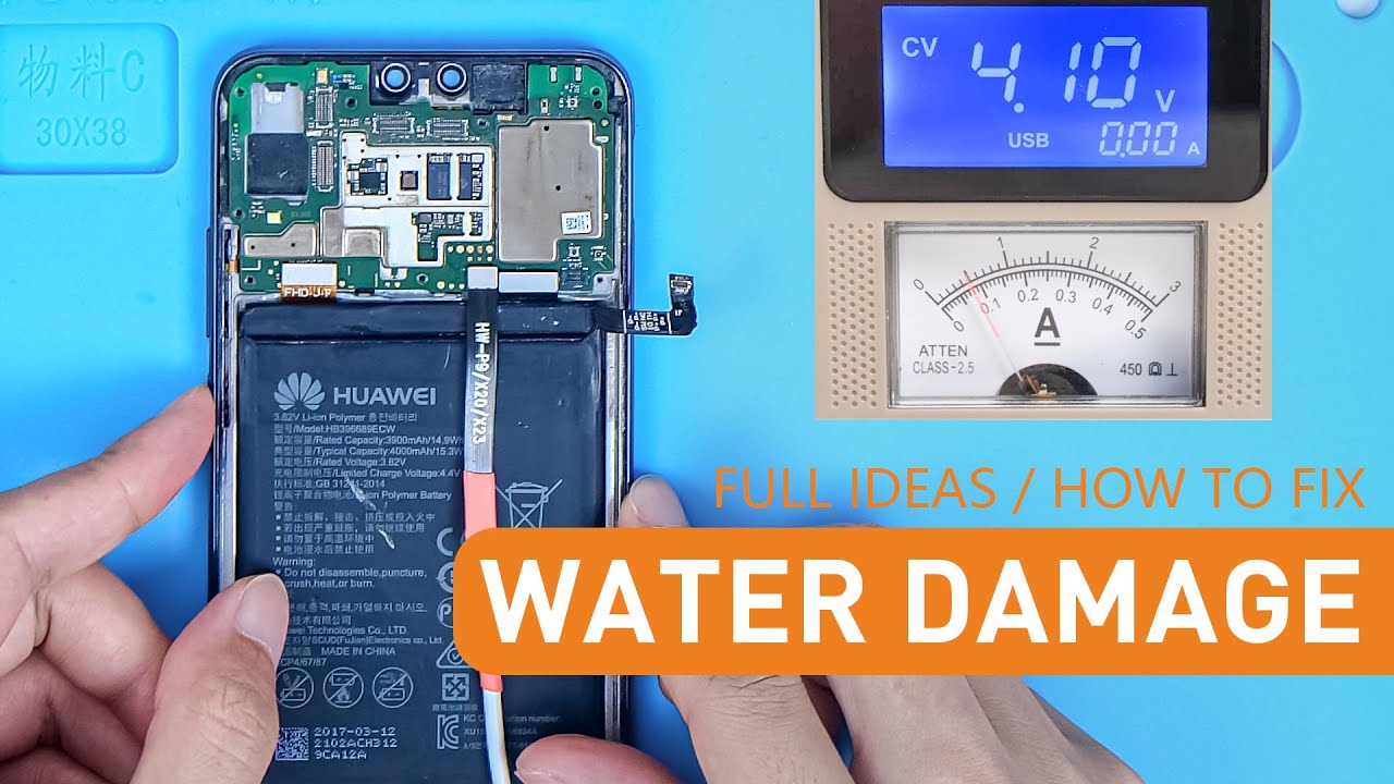 How To Fix Water Damage - Full Ideas - Huawei Phone Motherboard Repairs
