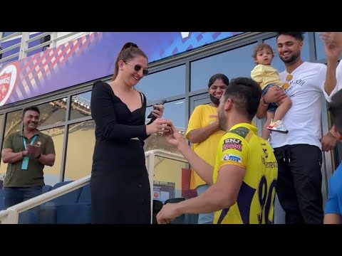 She Said Yesss… Congratulations Deepak Chahar.! Dear Cherry, Stay Merry!