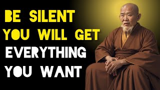 Be Silent And Act As If You Have Nothing To Lose - Zen And Buddhism Teachings.