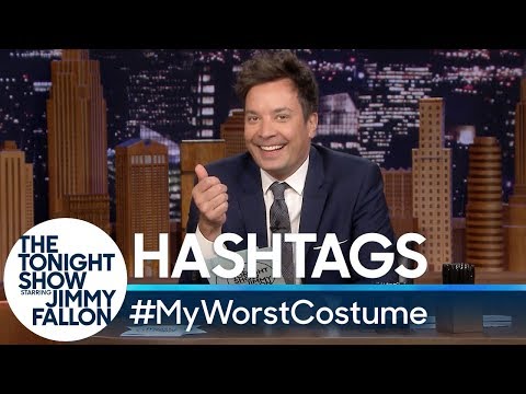 標籤。#MyWorstCostume (Hashtags: #MyWorstCostume)