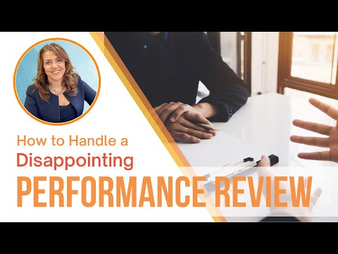 How to Handle a Disappointing Performance Review