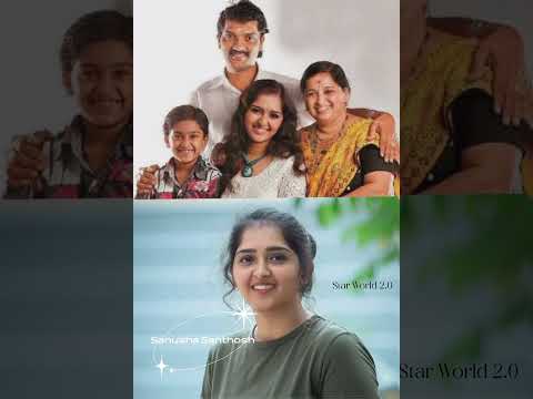 Sanusha Santhosh sweet family.......🥰🥰🥰#sanusha #sanoopsanthosh #love #trendingshorts #trending