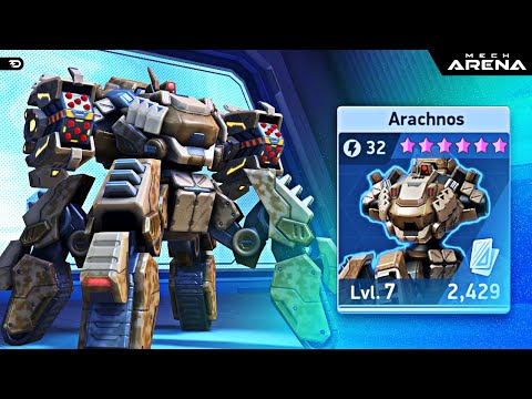 ¿Vale la pena mejorar a Arachnos?🔥| Mech Arena