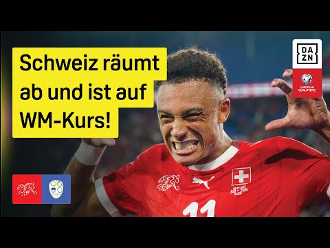 Schweiz - Slowenien | European Qualifiers | DAZN Highlights