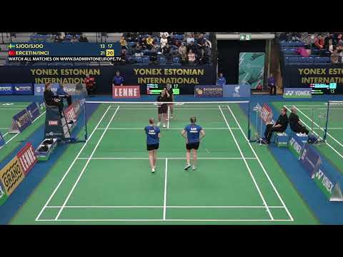 Match point - Sjoo / Sjoo vs Ercetin / Inci - WD, SF - Estonian Int. 2024