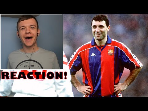 HIS FINISHING WAS UNREAL! Gen Zer Reacts To Hristo Stoichkov For The First Time!