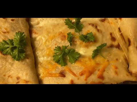 Savoury Ham & Mushroom Crepes