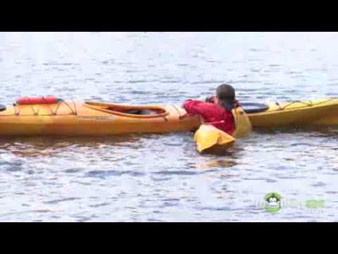 Kayak   Paddle Float Self Rescues and Re Enter and Roll